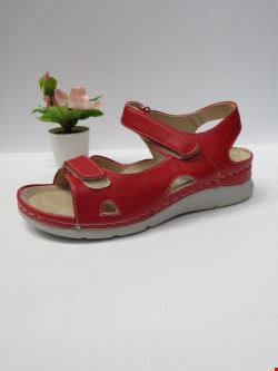 Sandały damskie 7AA235 RED 36-41