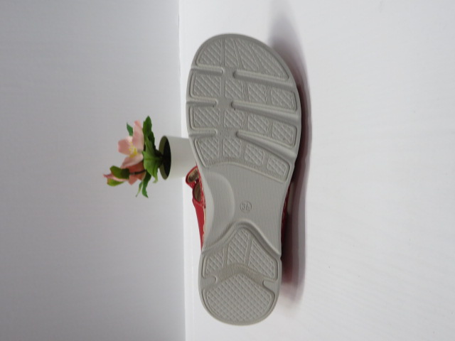 Sandały damskie 7AA235 RED 36-41 2