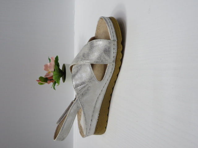 Sandały damskie 7AA234 SILVER 36-41 1
