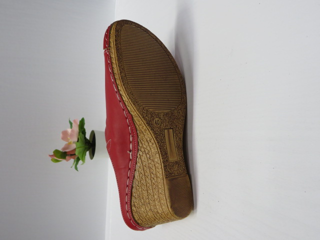 Czółenka damskie 7AA223 RED 36-41 2