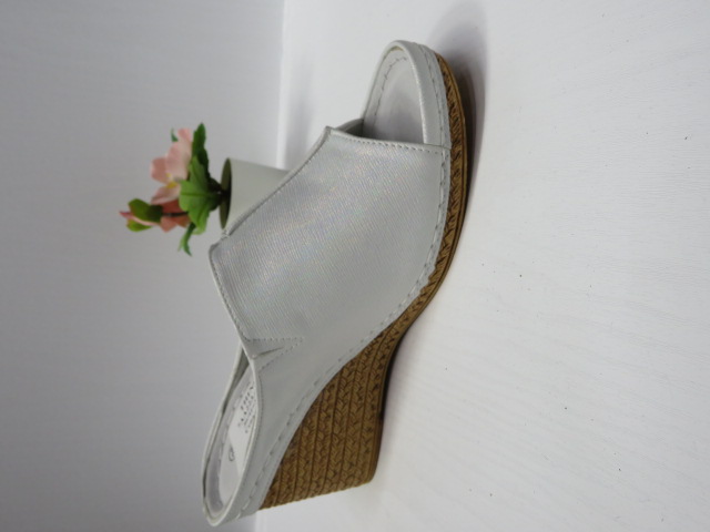 Czółenka damskie 7AA223 SILVER 36-41 1