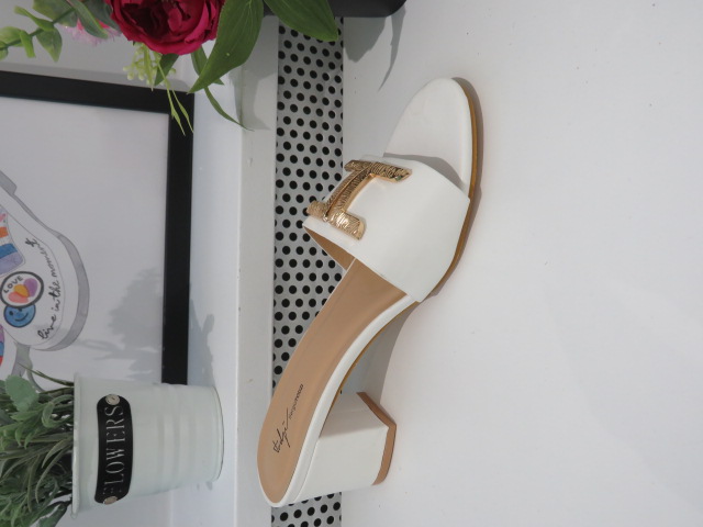 Czółenka damskie 655-A1 WHITE 36-41 1