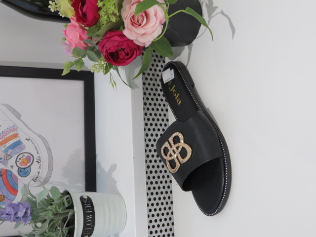 Klapki Damskie W97 BLACK 36-41