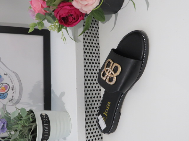 Klapki Damskie W97 BLACK 36-41 1