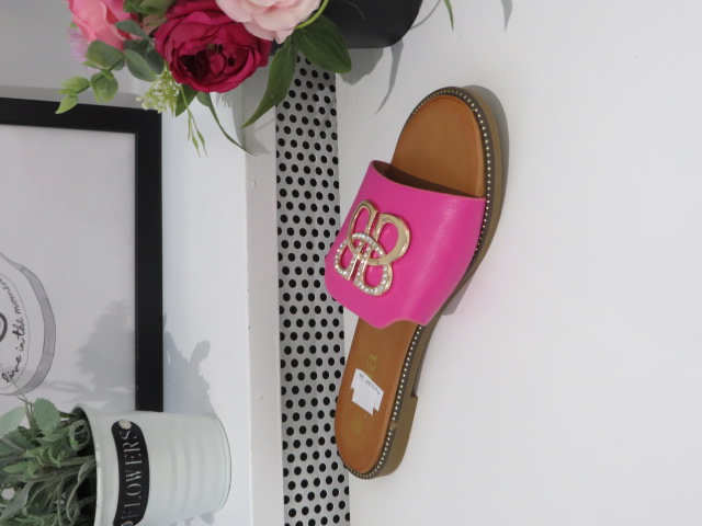Klapki Damskie W97 FUSHIA 36-41 1