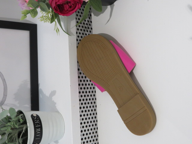 Klapki Damskie W97 FUSHIA 36-41 2