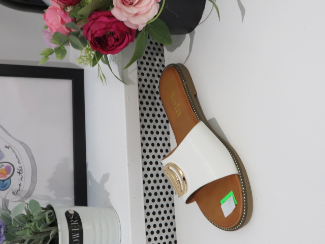 Klapki Damskie W98 WHITE 36-41 1