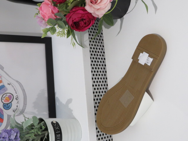 Klapki Damskie W98 WHITE 36-41 2