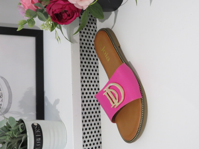 Klapki Damskie W98 FUSHIA 36-41