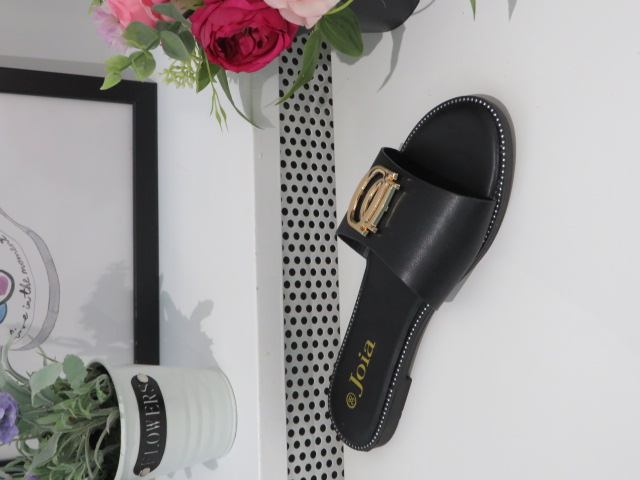 Klapki Damskie W98 BLACK 36-41 1