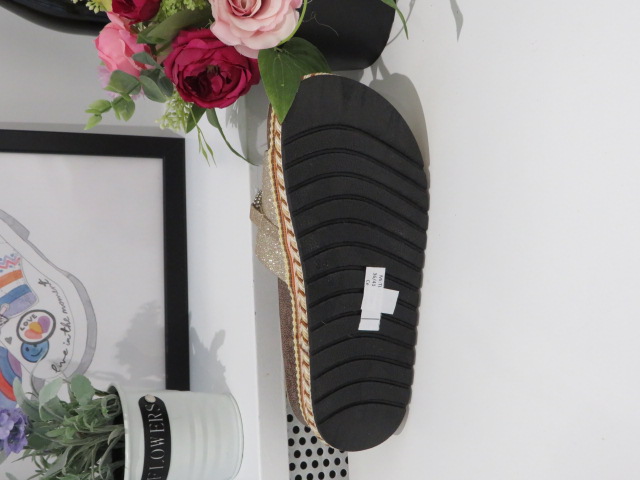 Klapki Damskie TL8-89 GOLD 36-41 2