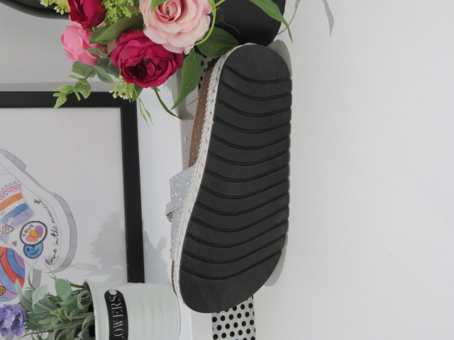 Klapki Damskie TL8-89 SILVER 36-41 2