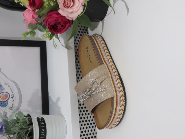 Klapki Damskie TL8-89 GOLD 36-41