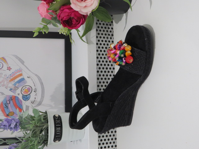 Czółenka damskie C054 BLACK 36-41 1