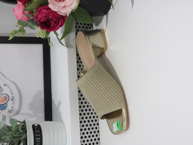 Czółenka damskie 7663 GOLD 36-41 1