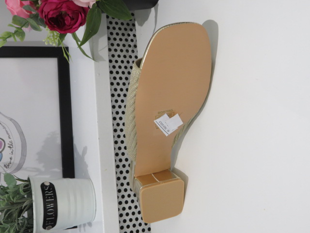 Czółenka damskie 7663 GOLD 36-41 2