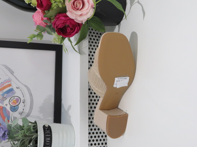 Czółenka damskie 8705 BEIGE 36-41 2