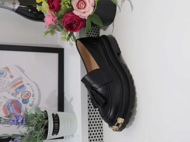 Półbuty Damskie H8-338 BLACK 36-41