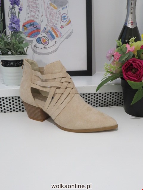 Botki Damskie 8688 BEIGE 36-41