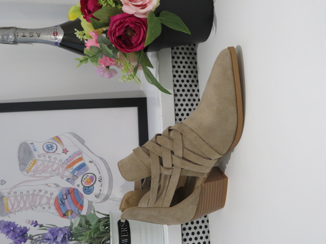 Botki Damskie 8688 KHAKI 36-41 1