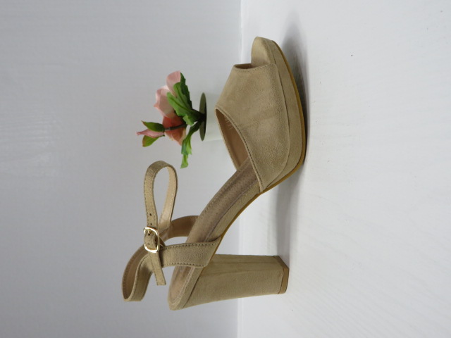 Czółenka damskie LE-555 BEIGE 36-41