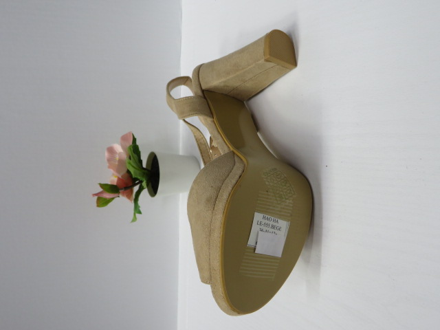 Czółenka damskie LE-555 BEIGE 36-41 2