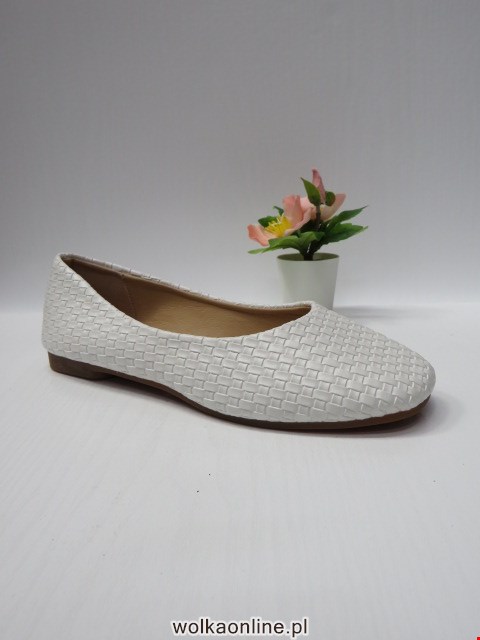 Baleriny Damskie 776 WHITE 36-41