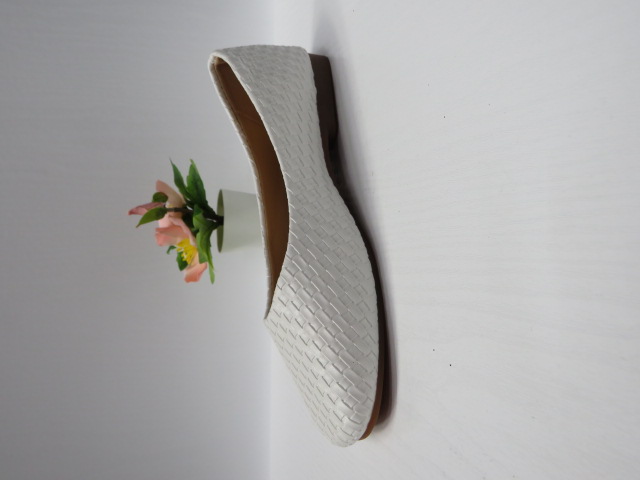 Baleriny Damskie 776 WHITE 36-41 1