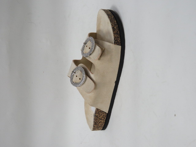 Klapki Damskie SS-151 BEIGE 36-41