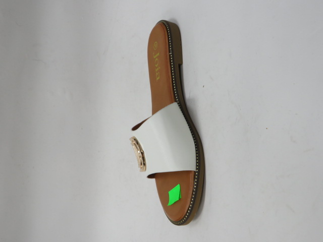 Klapki Damskie W-98 WHITE 36-41 1