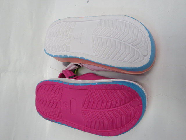 Kapcie Dziecięce F917 WHITE BLACK.FUXIA.RED 30-33 2