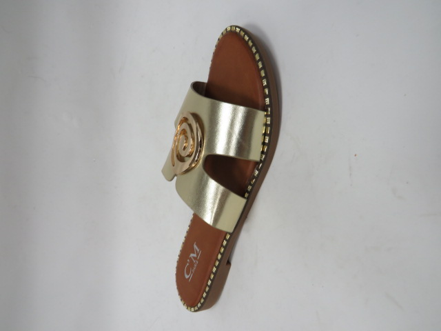 Klapki Damskie 5126 GOLD 36-41