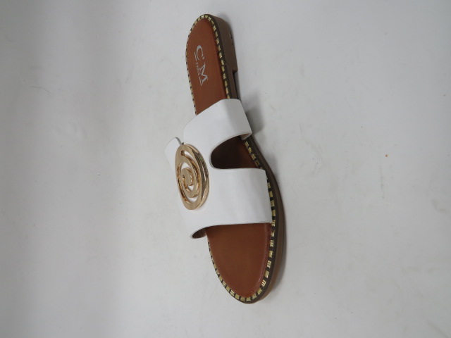 Klapki Damskie 5126 WHITE 36-41 1