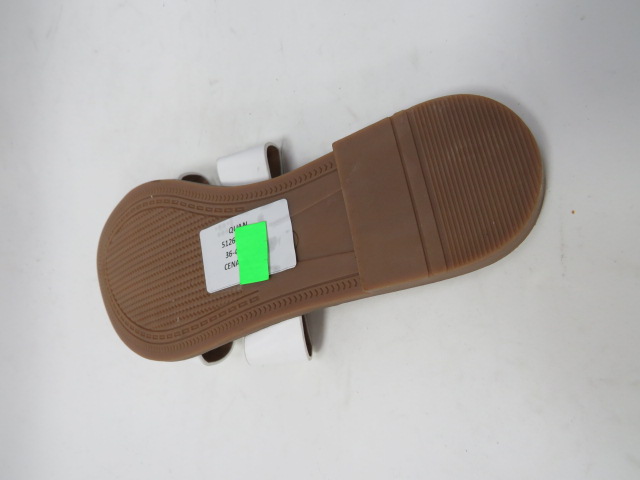 Klapki Damskie 5126 WHITE 36-41 2