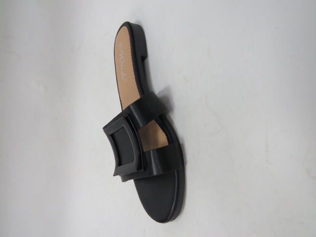 Klapki Damskie 0-81 BLACK 36-41 1