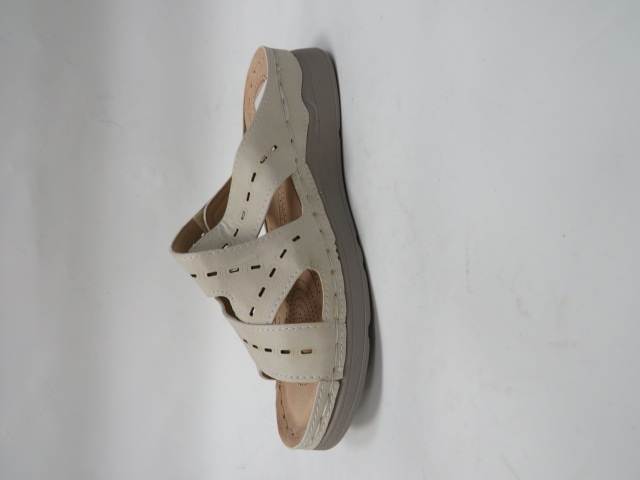 Klapki Damskie MO-758 BEIGE 36-41 1