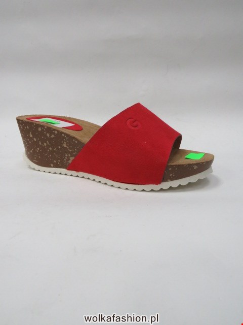Klapki Damskie 8282 RED 36-41