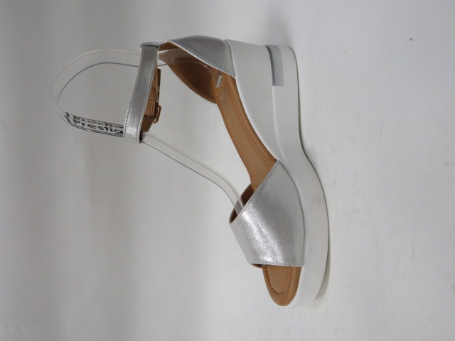 Sandały damskie YO-933 SILVER 36-41 1