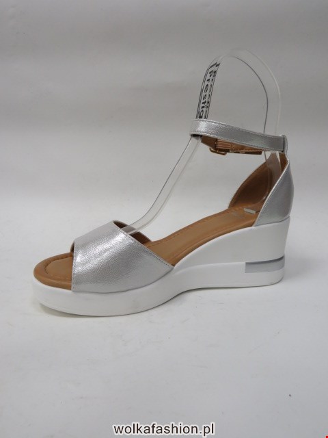 Sandały damskie YO-933 SILVER 36-41 1