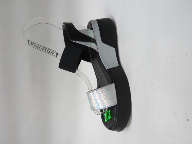 Sandały damskie YO-752 SILVER 36-41 1