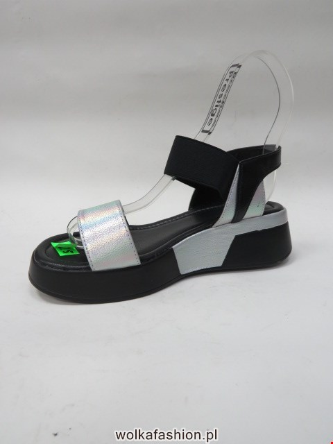 Sandały damskie YO-752 SILVER 36-41 1