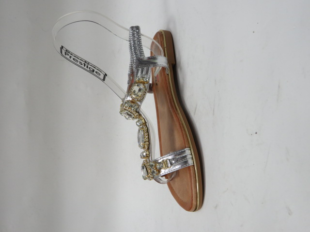 Sandały damskie SF-81 SILVER 36-41 1