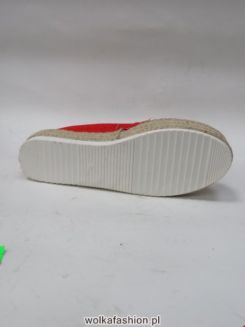 Baleriny Damskie 6804-5 RED 36-41 2