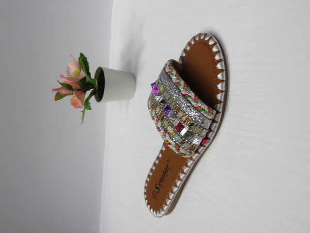 Klapki Damskie CK270 WHITE 36-41