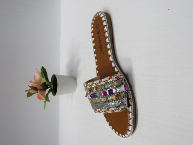 Klapki Damskie CK270 WHITE 36-41 1