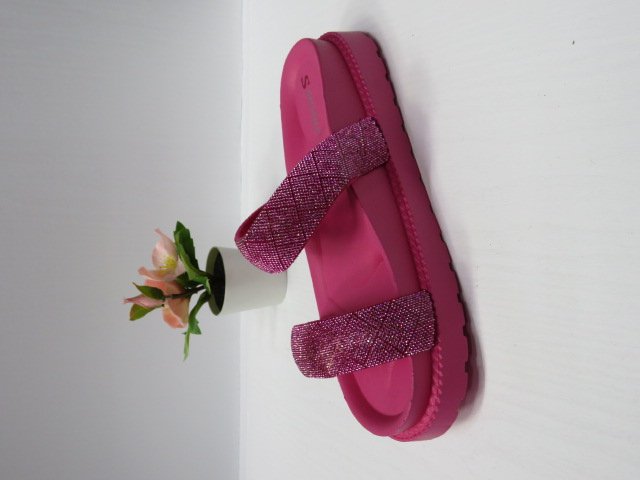 Klapki Damskie XY31 FUSHIA 36-41 1