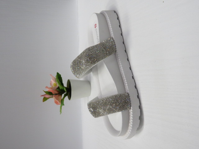 Klapki Damskie XY31 WHITE 36-41 1