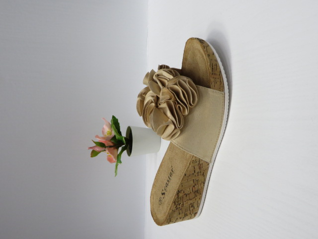 Klapki Damskie CK255 BEIGE 36-41