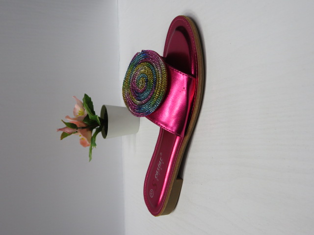 Klapki Damskie JH313 FUSHIA 36-41