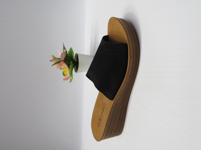 Klapki Damskie BG118 BLACK 36-41
